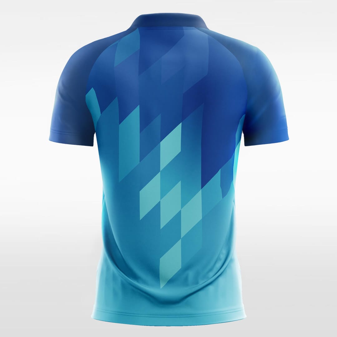 blue plaid soccer jersey