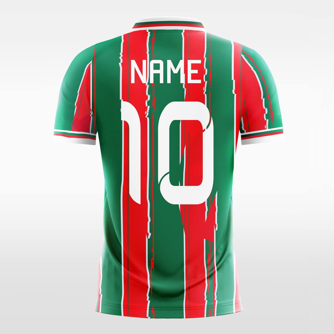 Christmas tree sleeve soccer jersey