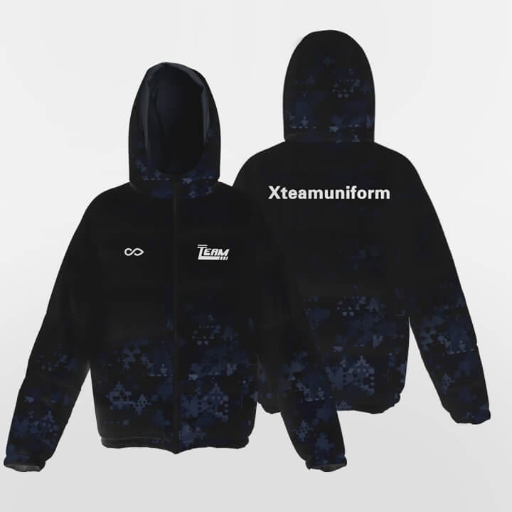 black winter short jackets