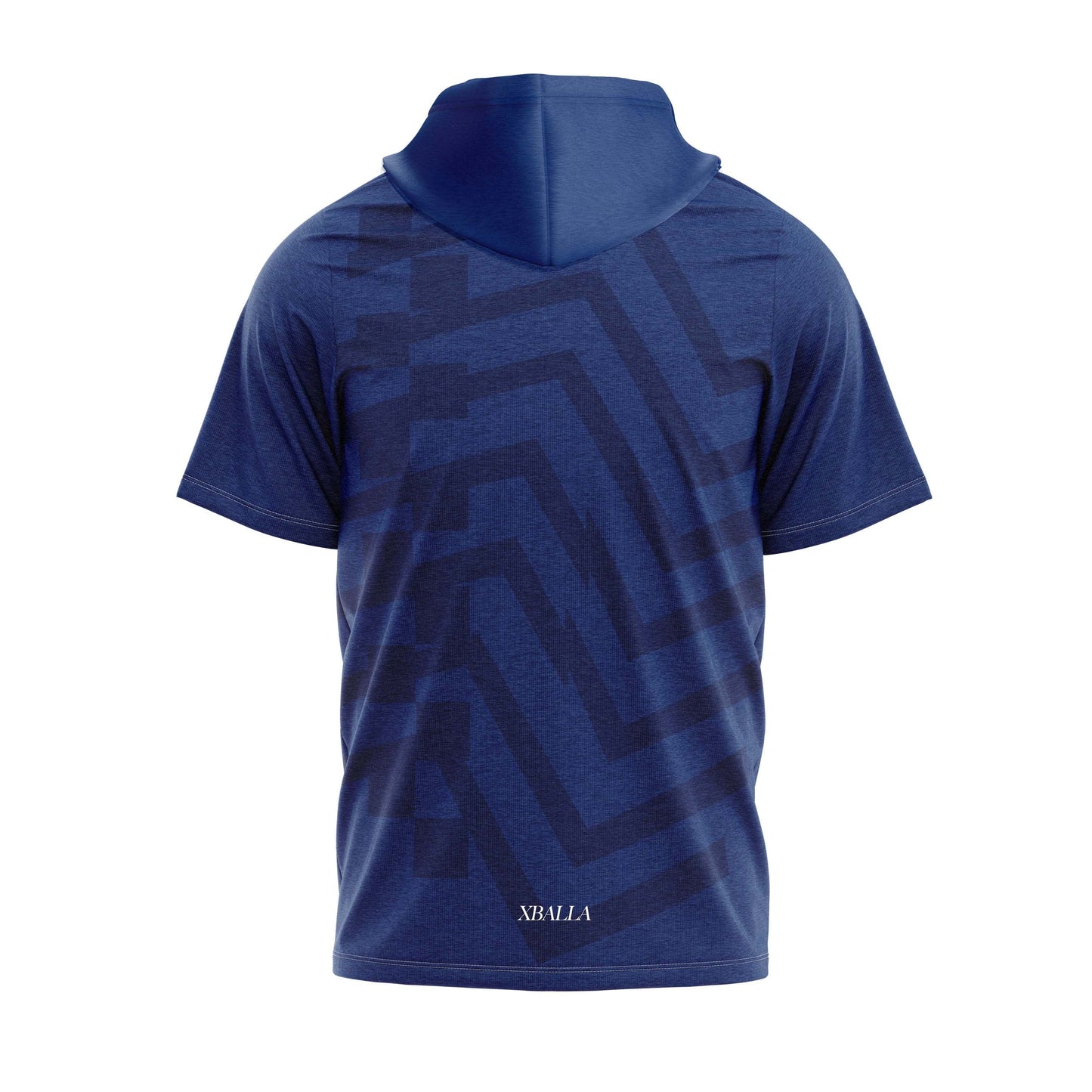 Blue team hoodie short sleeve