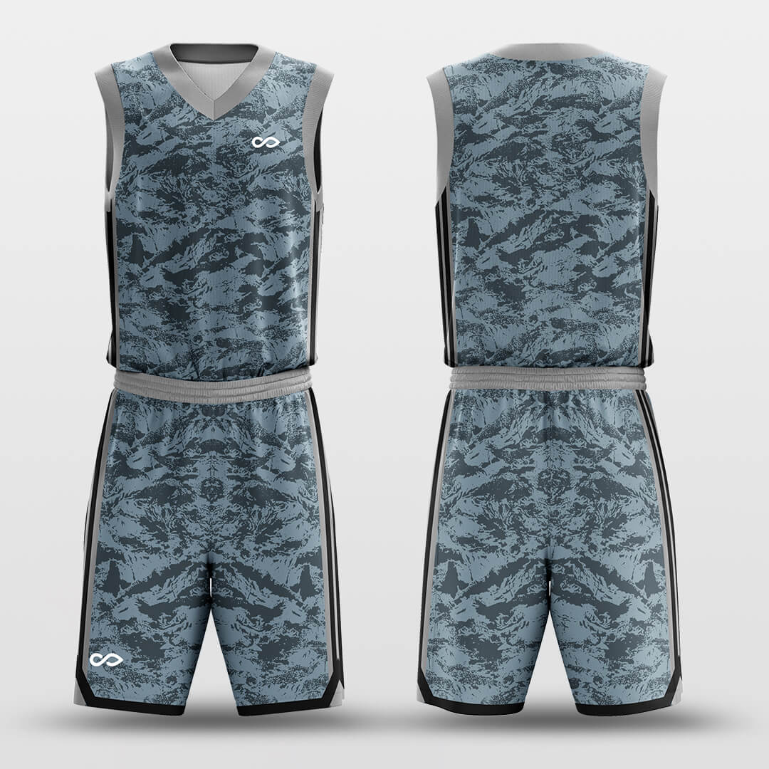 Marshland -Custom Basketball Jersey with Shorts Subliamted