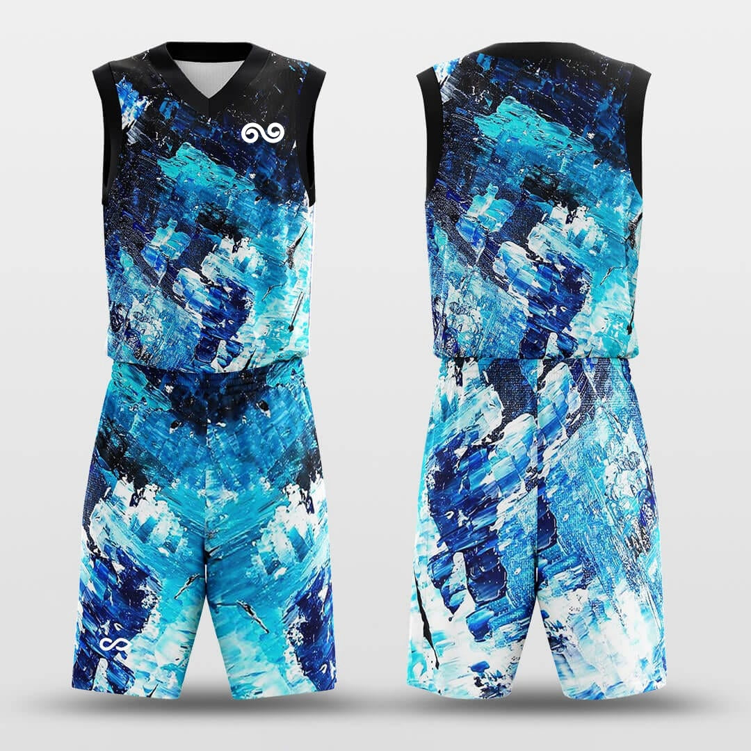 Abyss -Custom Basketball Jersey with Shorts Subliamted