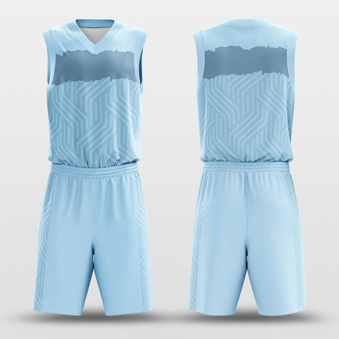 Intersection -Custom Basketball Jersey with Shorts Subliamted