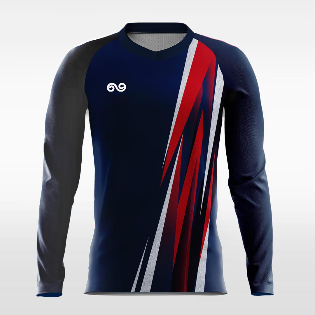 long sleeve soccer jersey
