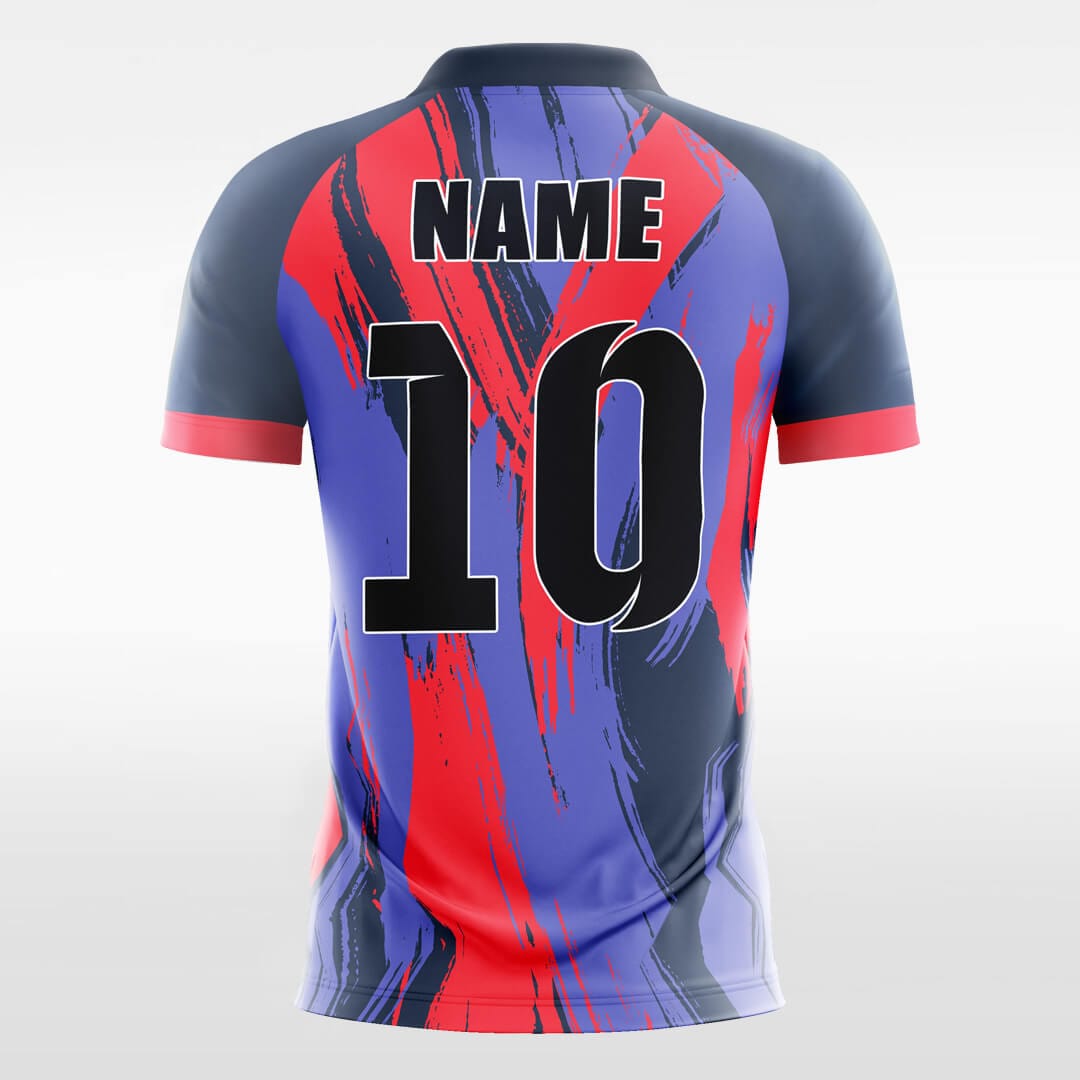 pink short sleeve soccer jersey