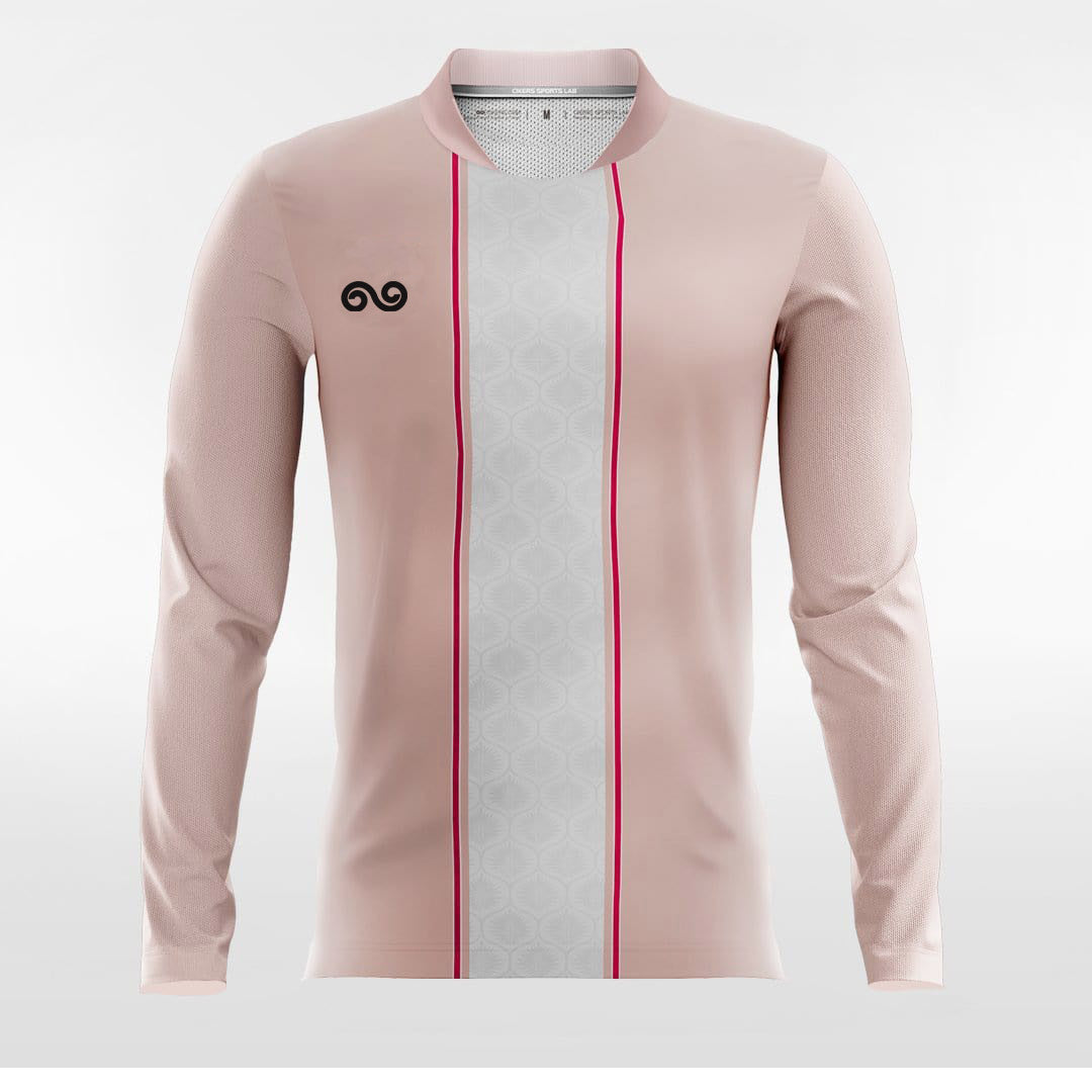pink ribbon long sleever jersey