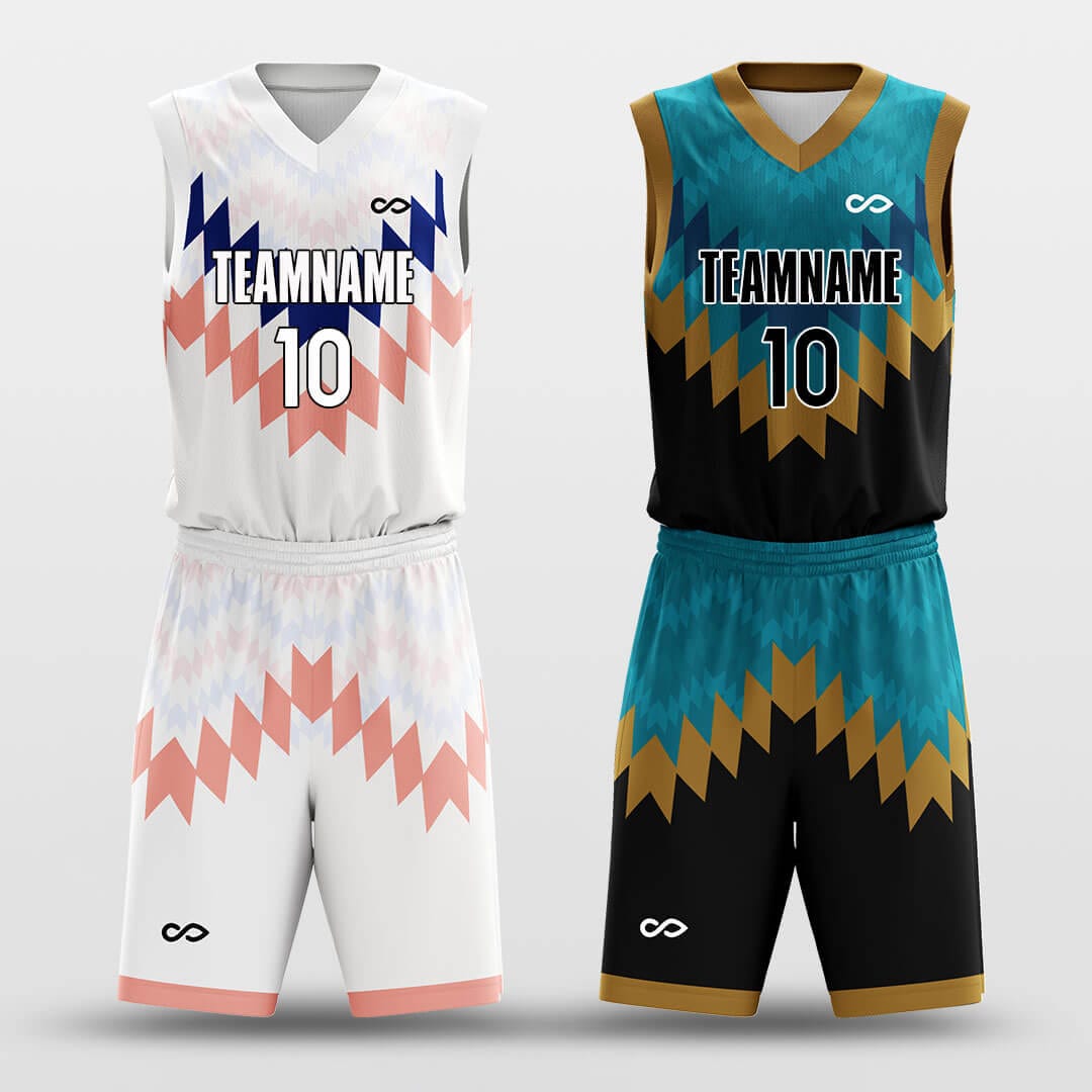 psychedelic custom basketball jersey