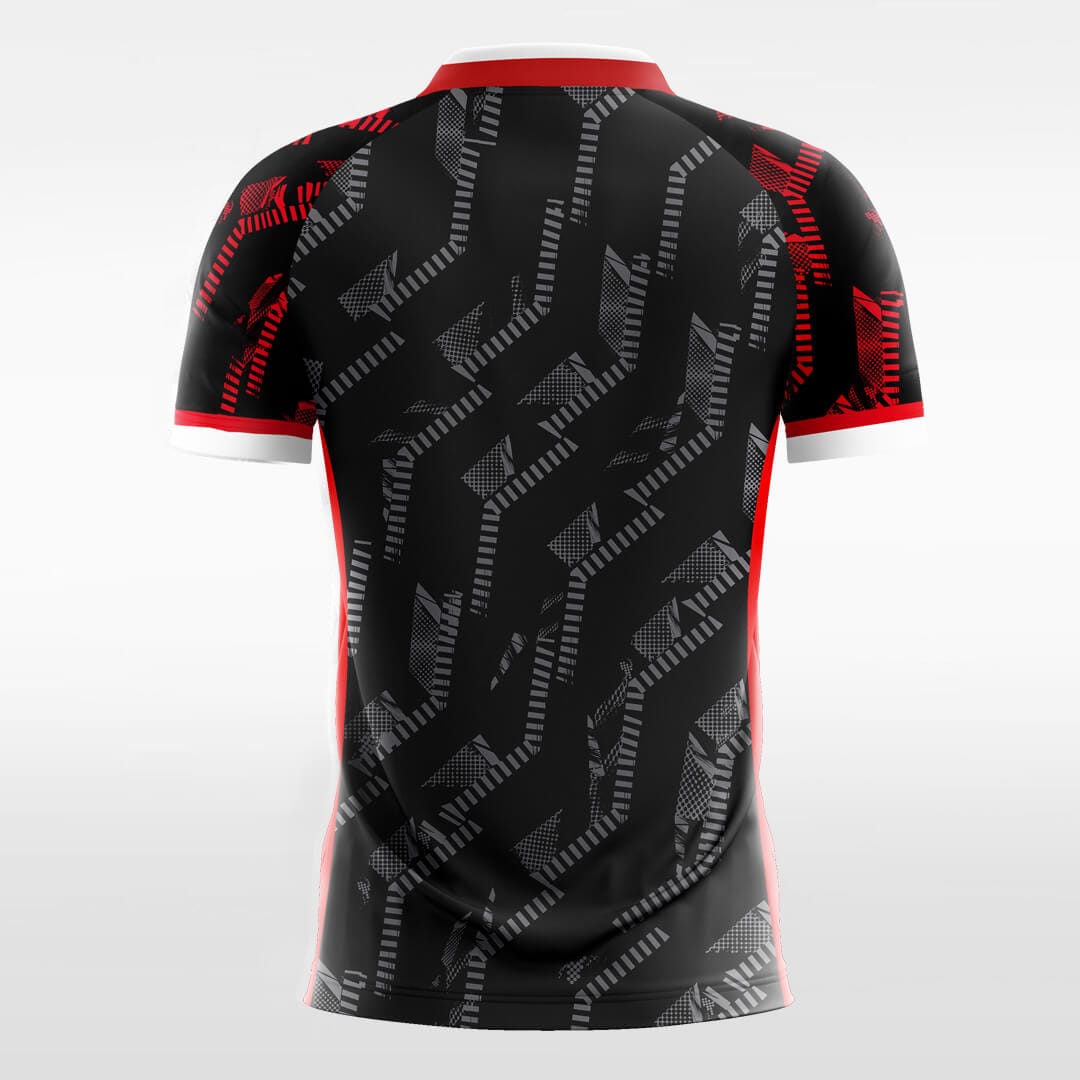 punk custom soccer jersey short sleeve