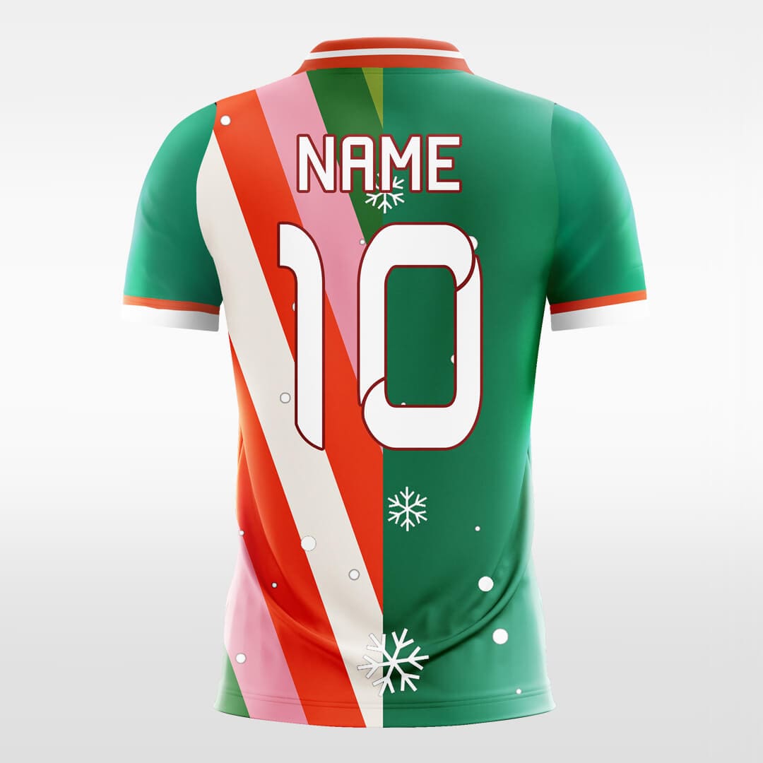 red line sleeve soccer jersey