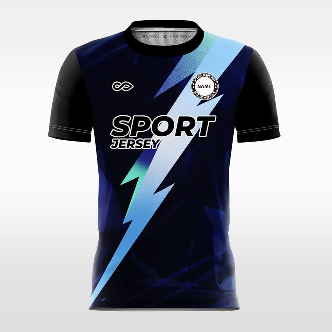 sparkster custom short sleeve jersey