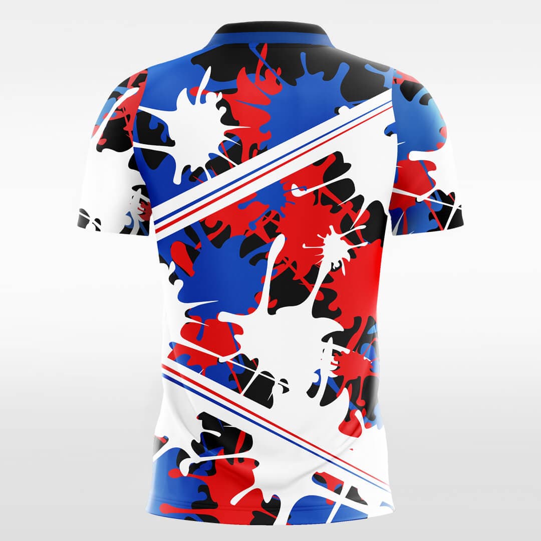 white sublimation short sleeve jersey