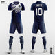 White& Navy Blue