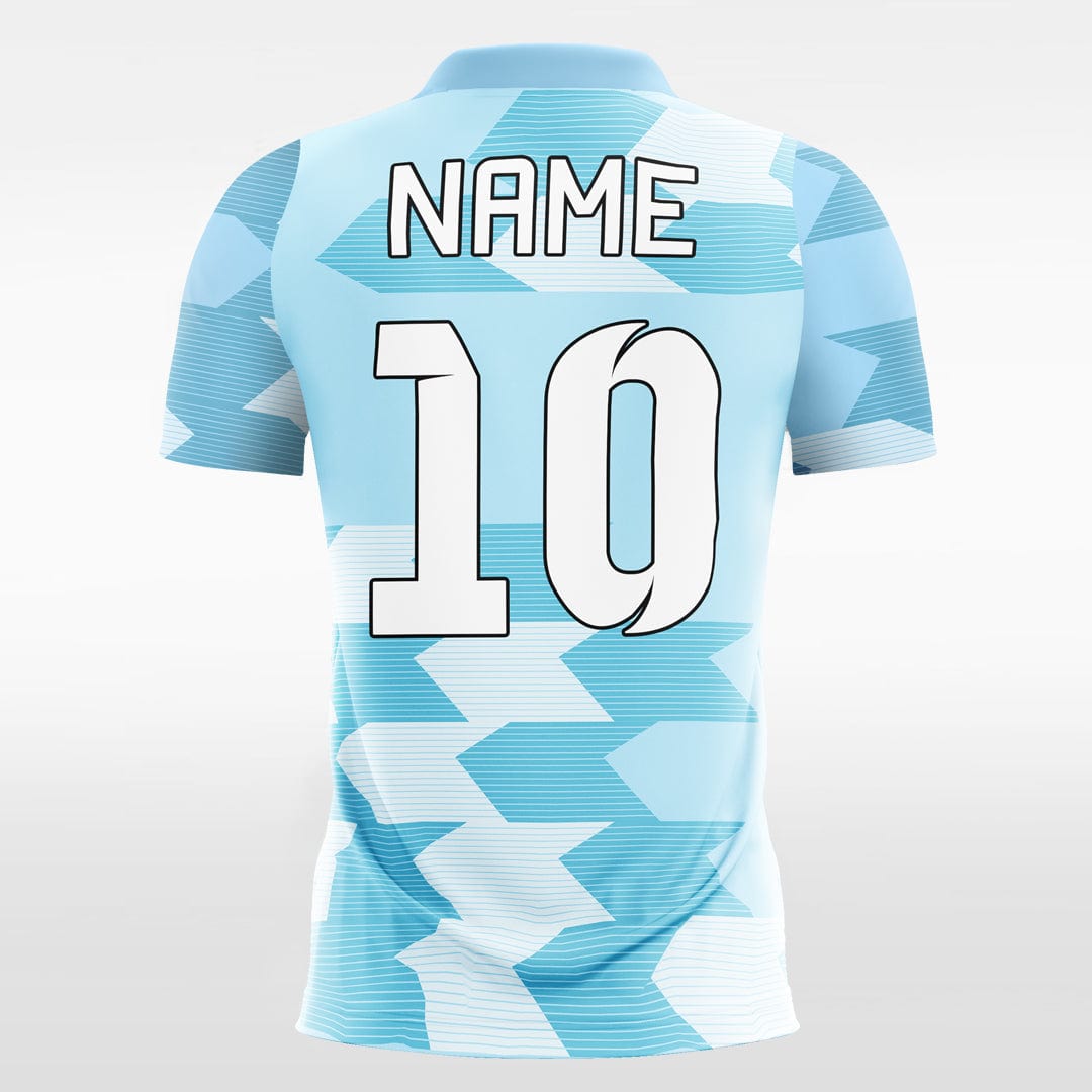 blue jersey soccer for men