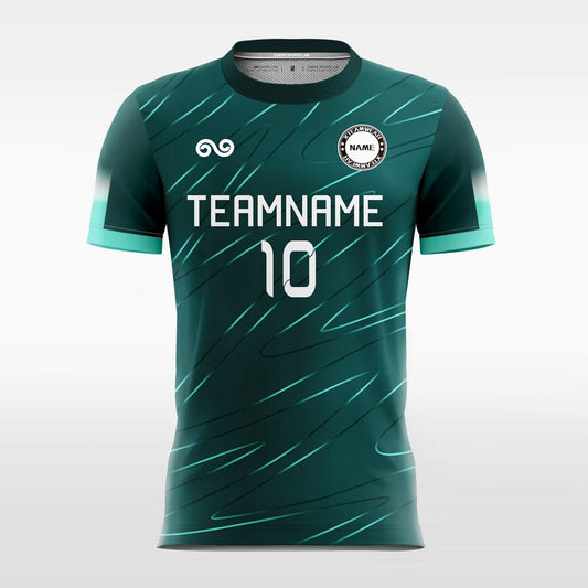 Green Light - Custom Soccer Jersey for Men Green Sublimated