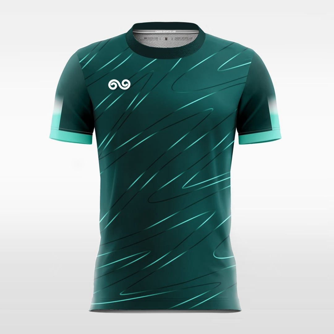 Green Light - Custom Soccer Jersey for Men Green Sublimated