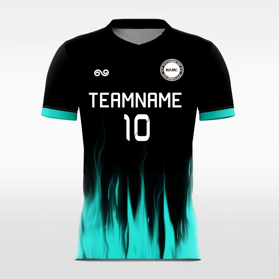 Firefly - Custom Soccer Jersey for Men Black Sublimated