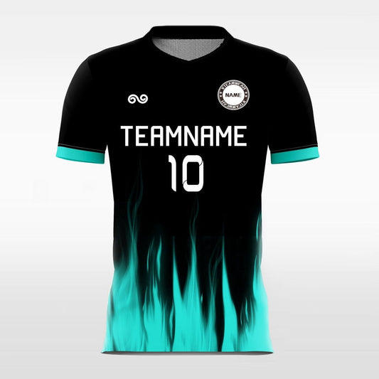 Firefly - Custom Soccer Jersey for Men Black Sublimated