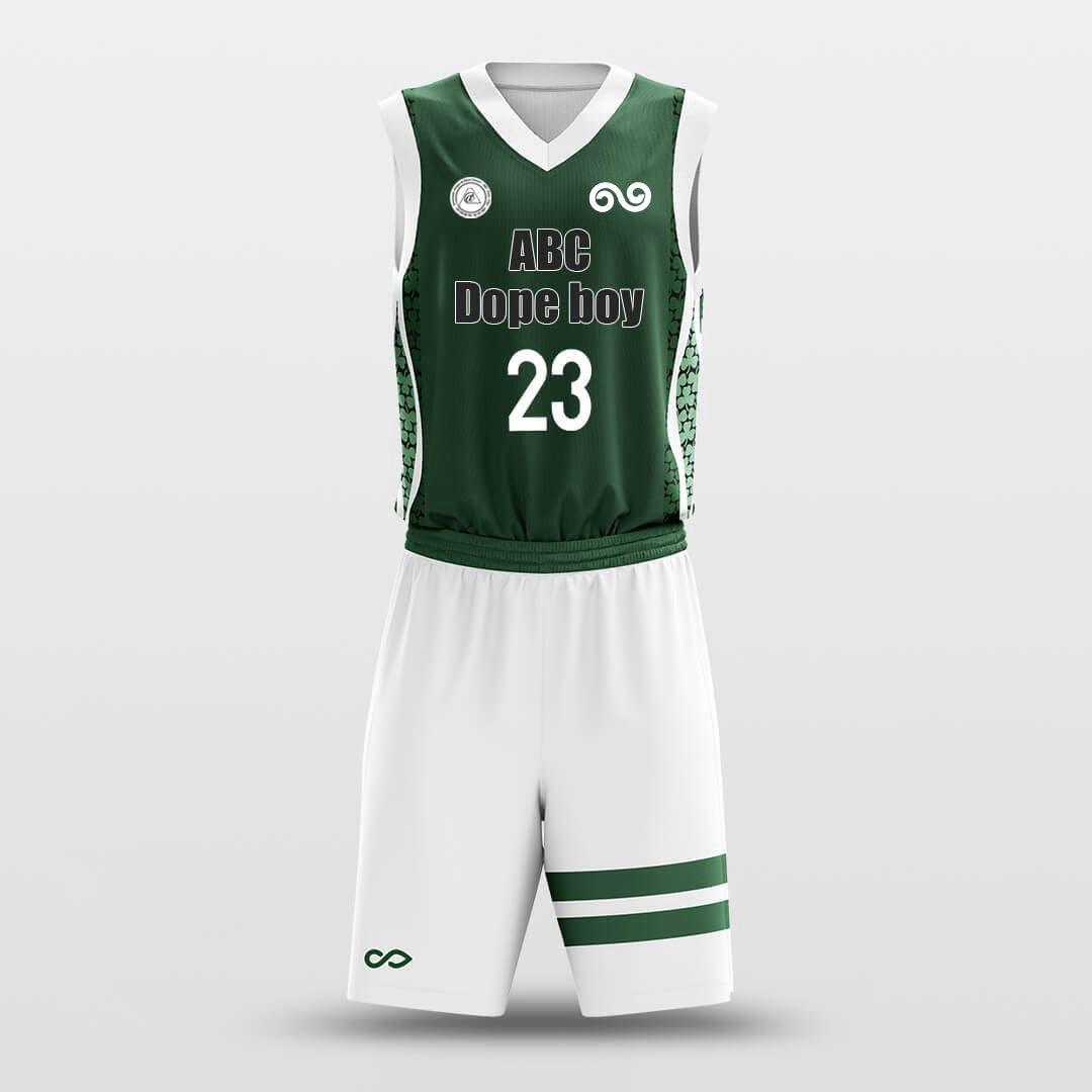 4 Clover -Custom Basketball Jersey with Shorts Subliamted