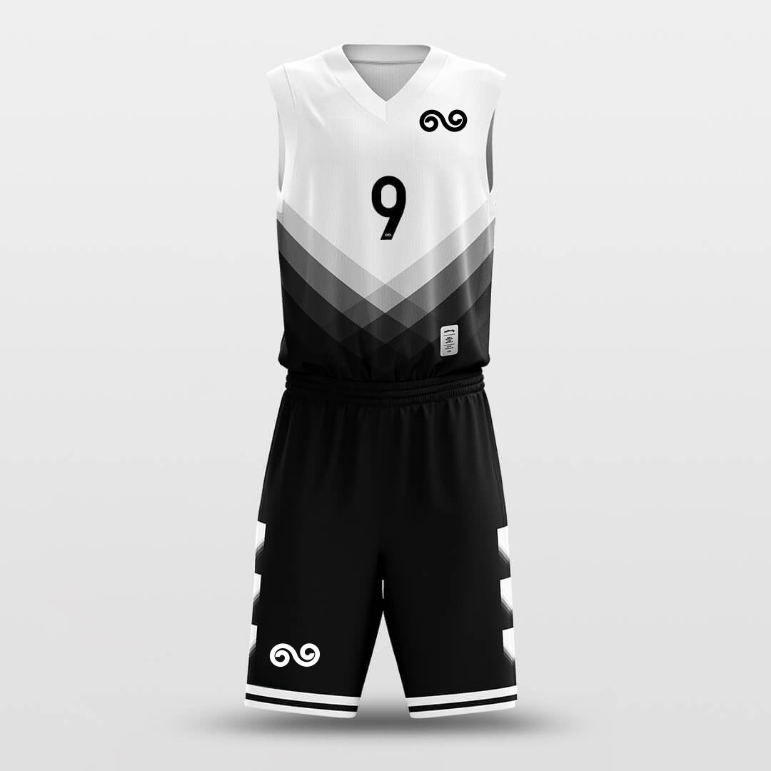 Blackball -Custom Basketball Jersey with Shorts Subliamted