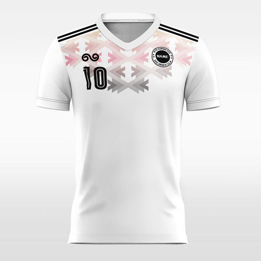 Book Title - Custom Soccer Jersey for Men White Sublimated