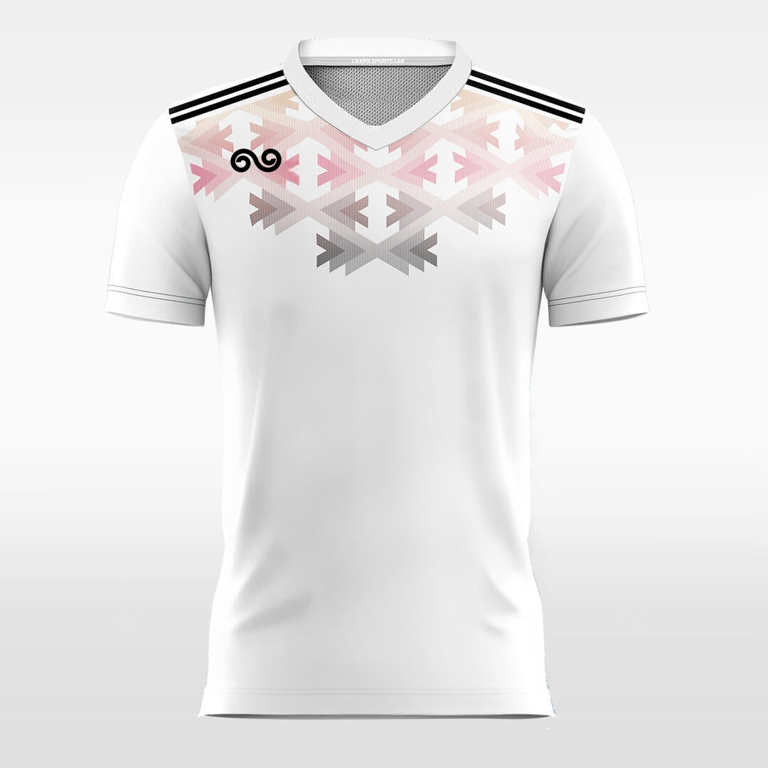 Book Title - Custom Soccer Jersey for Men White Sublimated