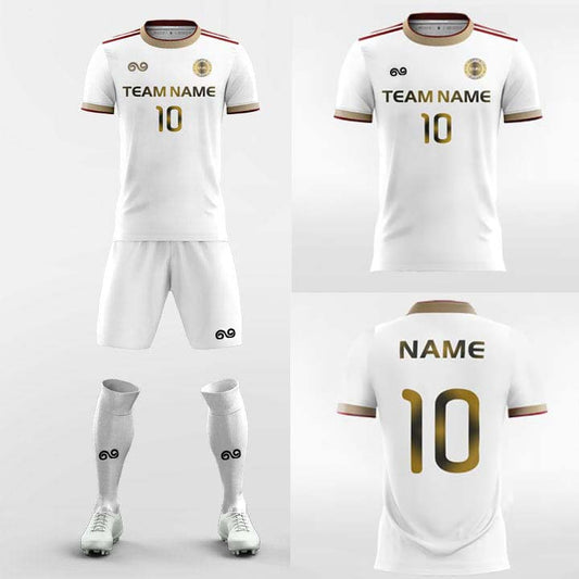 White Soccer Uniform