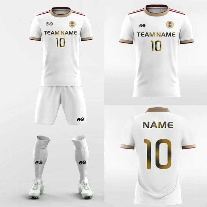 White Soccer Uniform
