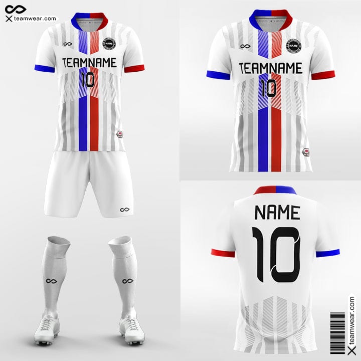  Custom Youth Soccer Jerseys White