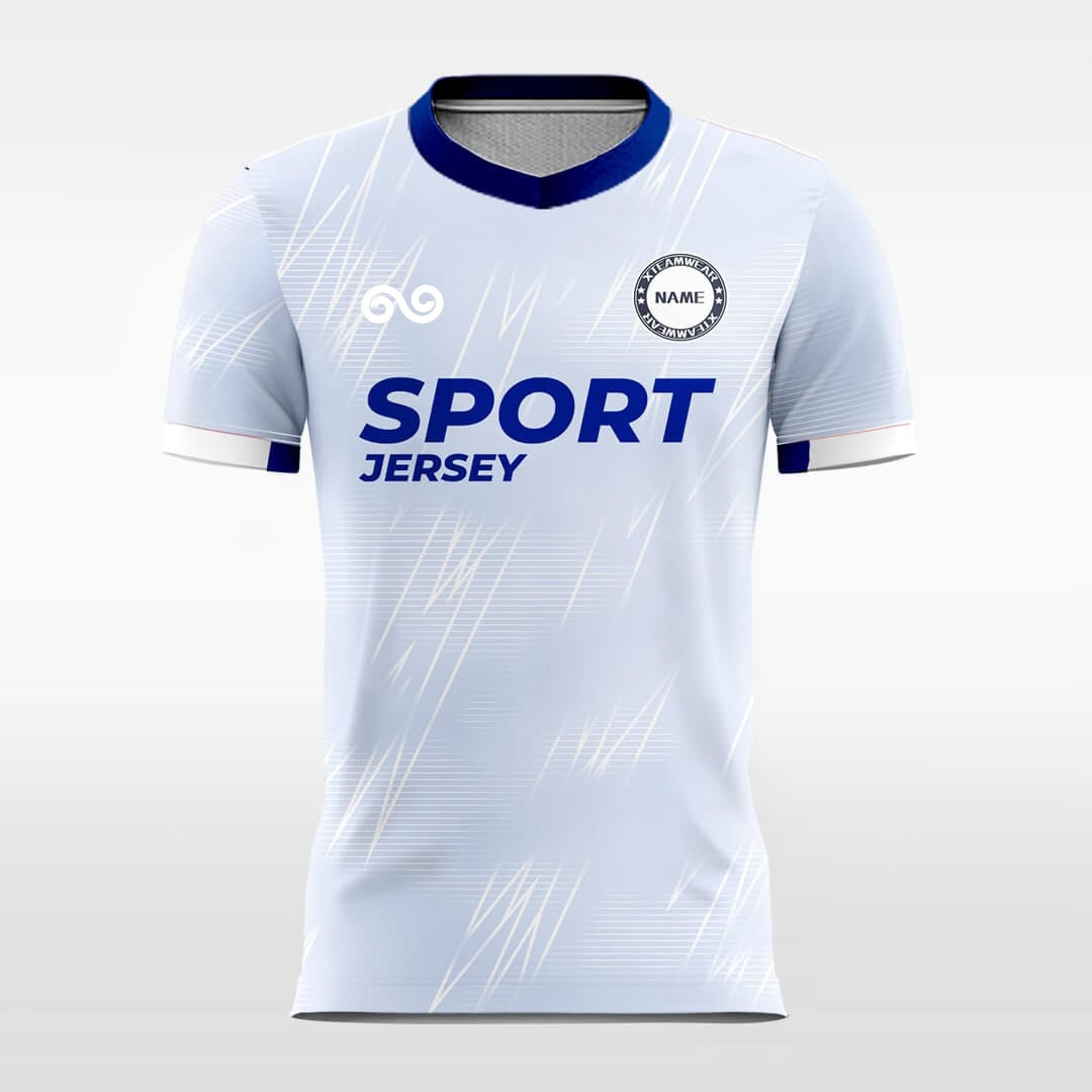 Blizzard - Custom Soccer Jersey for Men Blue Sublimated