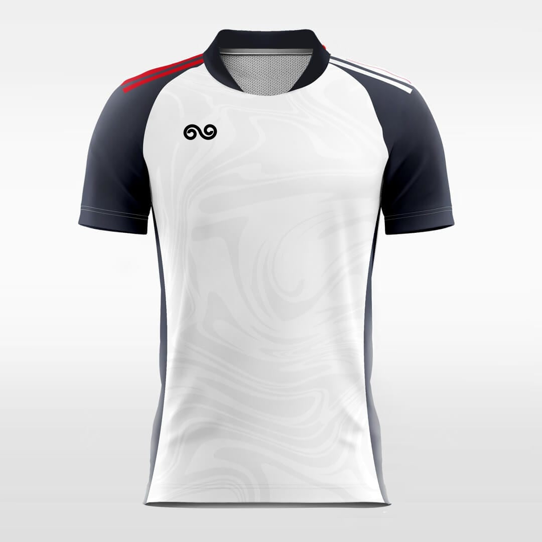 Breeze - Custom Soccer Jersey for Men White Sublimated