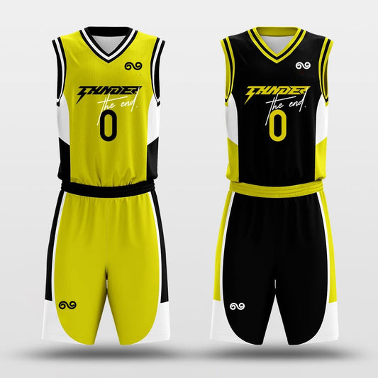 Chewing Gum -Custom Reversible Basketball Jersey with Shorts Subliamted