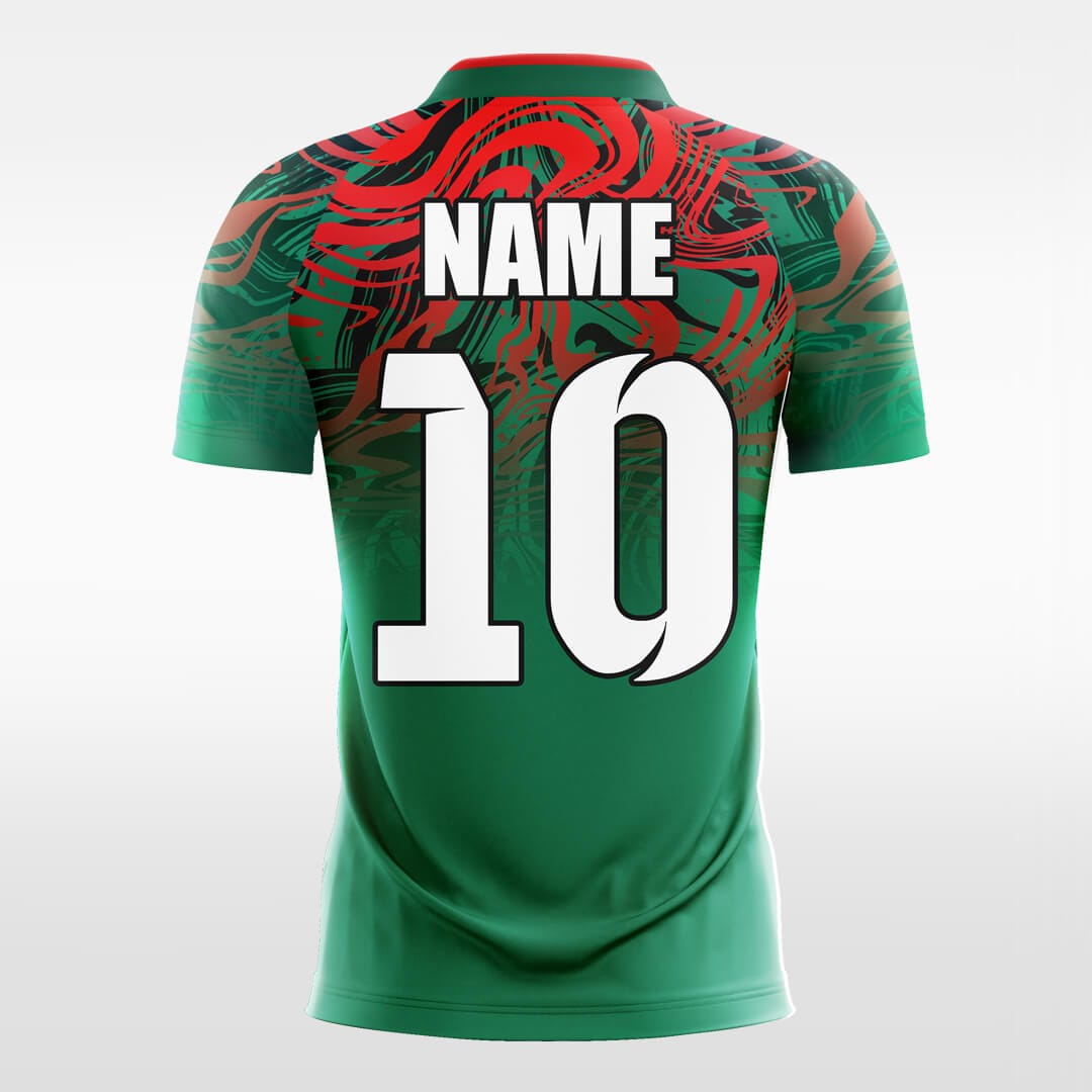 Christmas streamline sleeve soccer jersey
