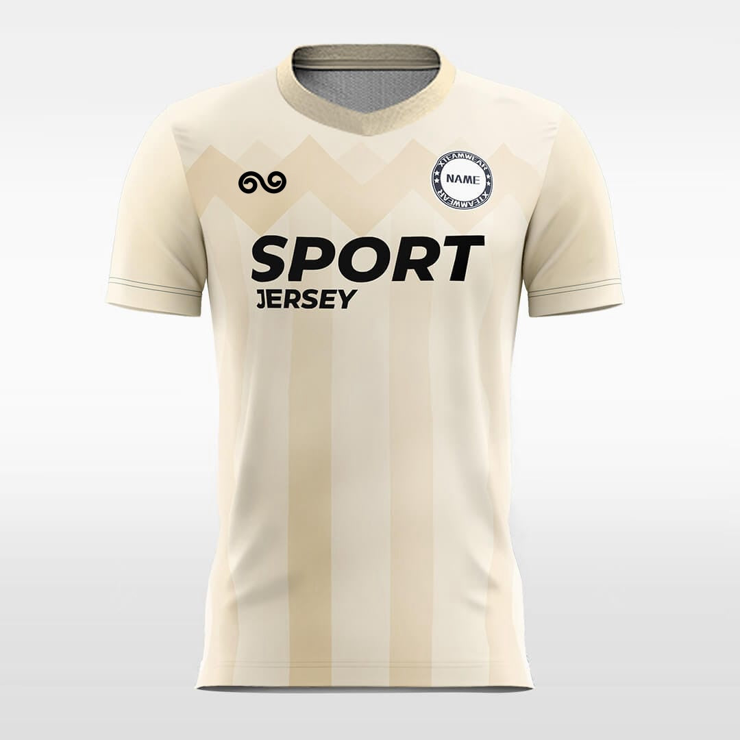 Classic 92 - Custom Soccer Jersey for Men Apricot Yellow Sublimated
