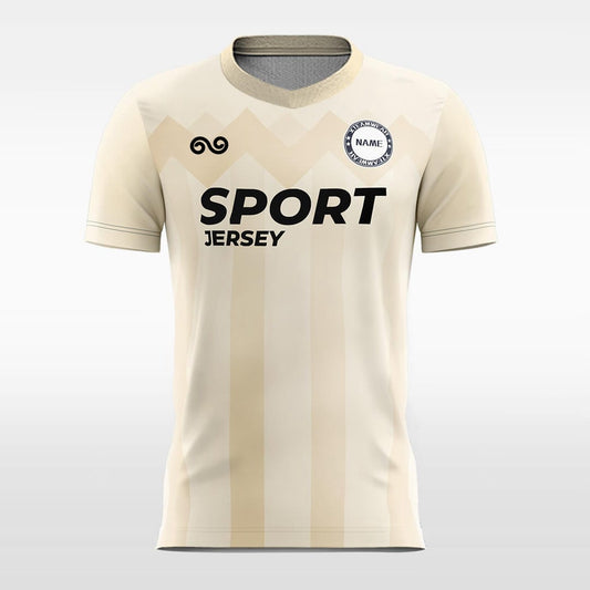 Classic 92 - Custom Soccer Jersey for Men Apricot Yellow Sublimated