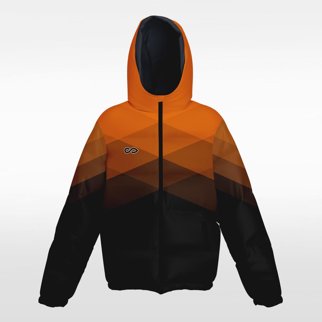     Continent orange Custom Youth Jacket