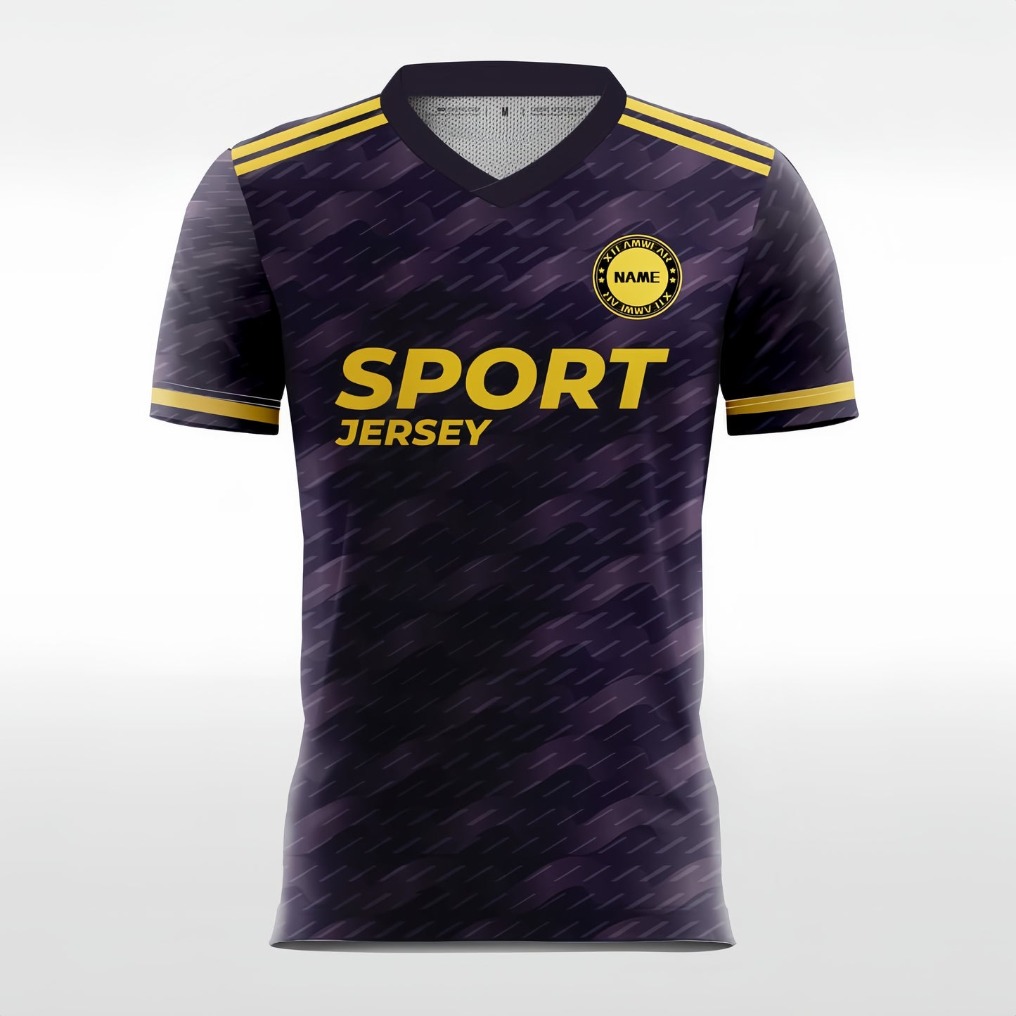 Darner - Custom Soccer Jersey for Men Dark Purple Sublimated