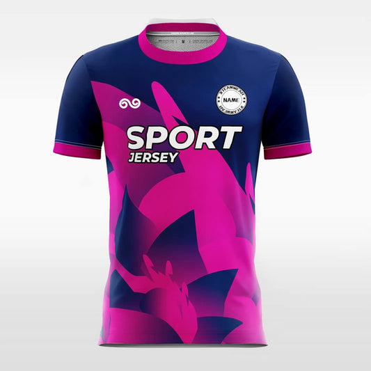 Dionysus - Custom Soccer Jersey for Men Navy Blue Sublimated