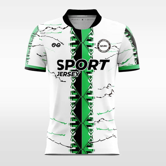 Field Pursuit - Custom Soccer Jersey for Men Green Sublimated
