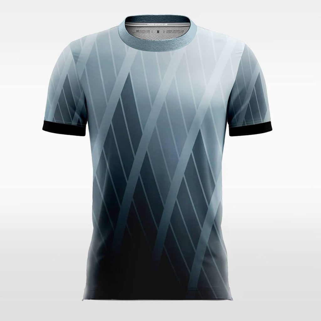 Quadrant - Custom Soccer Jersey for Men Grey Sublimated