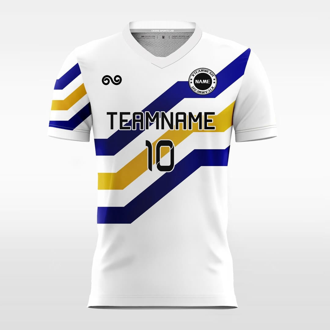 High Ladder - Custom Soccer Jersey for Men White Sublimated