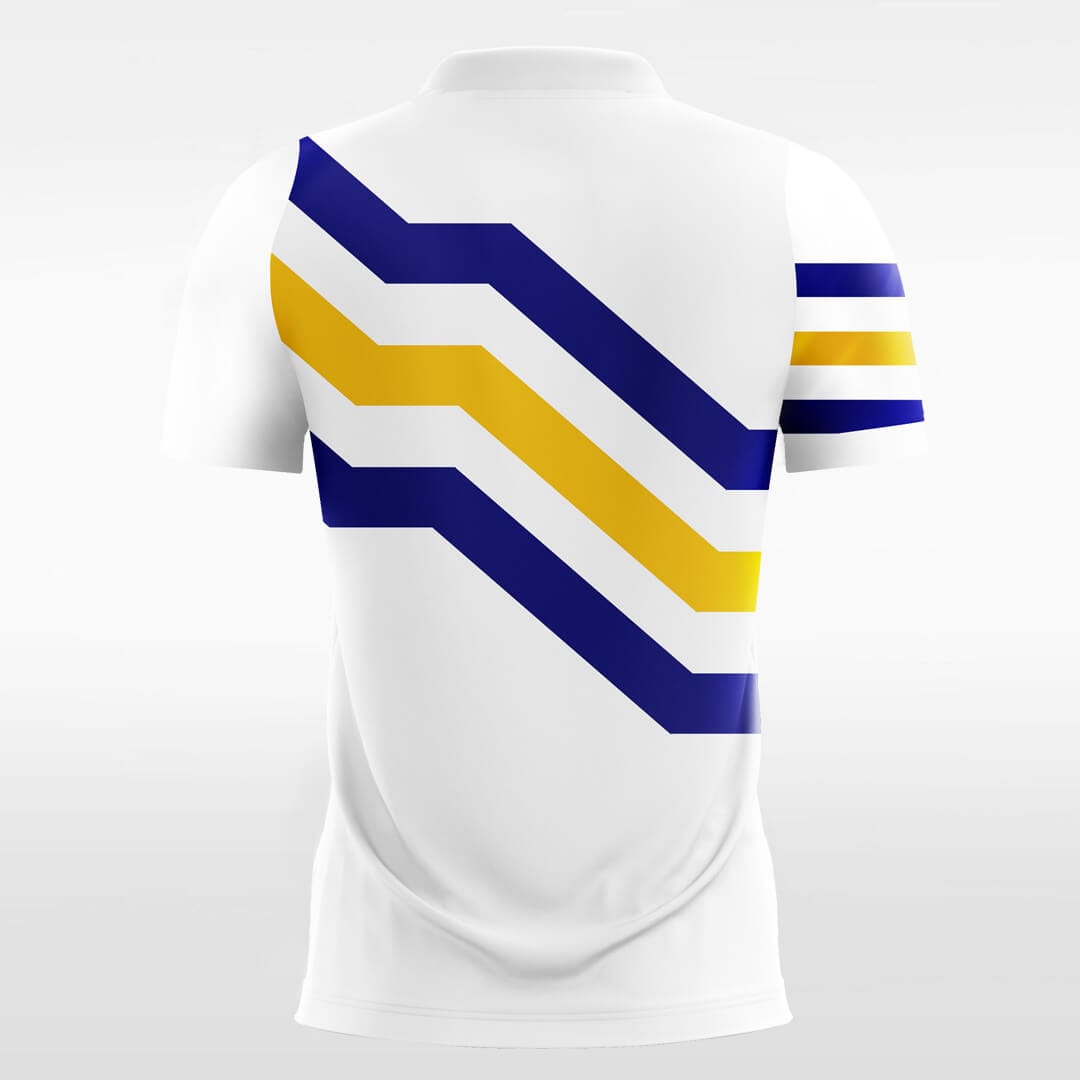 white soccer jersey