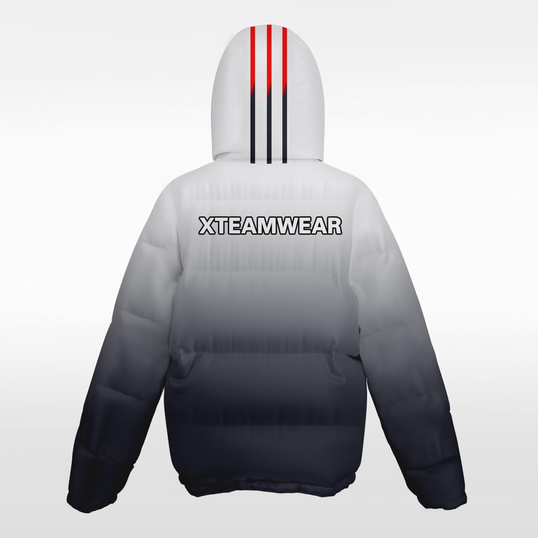 Infinite Power - Custom Winter Jacket Gray Sublimated