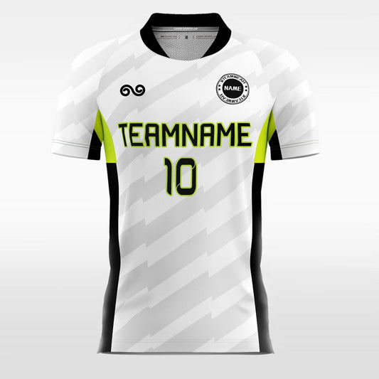 Glame - Custom Soccer Jersey for Men White Sublimated