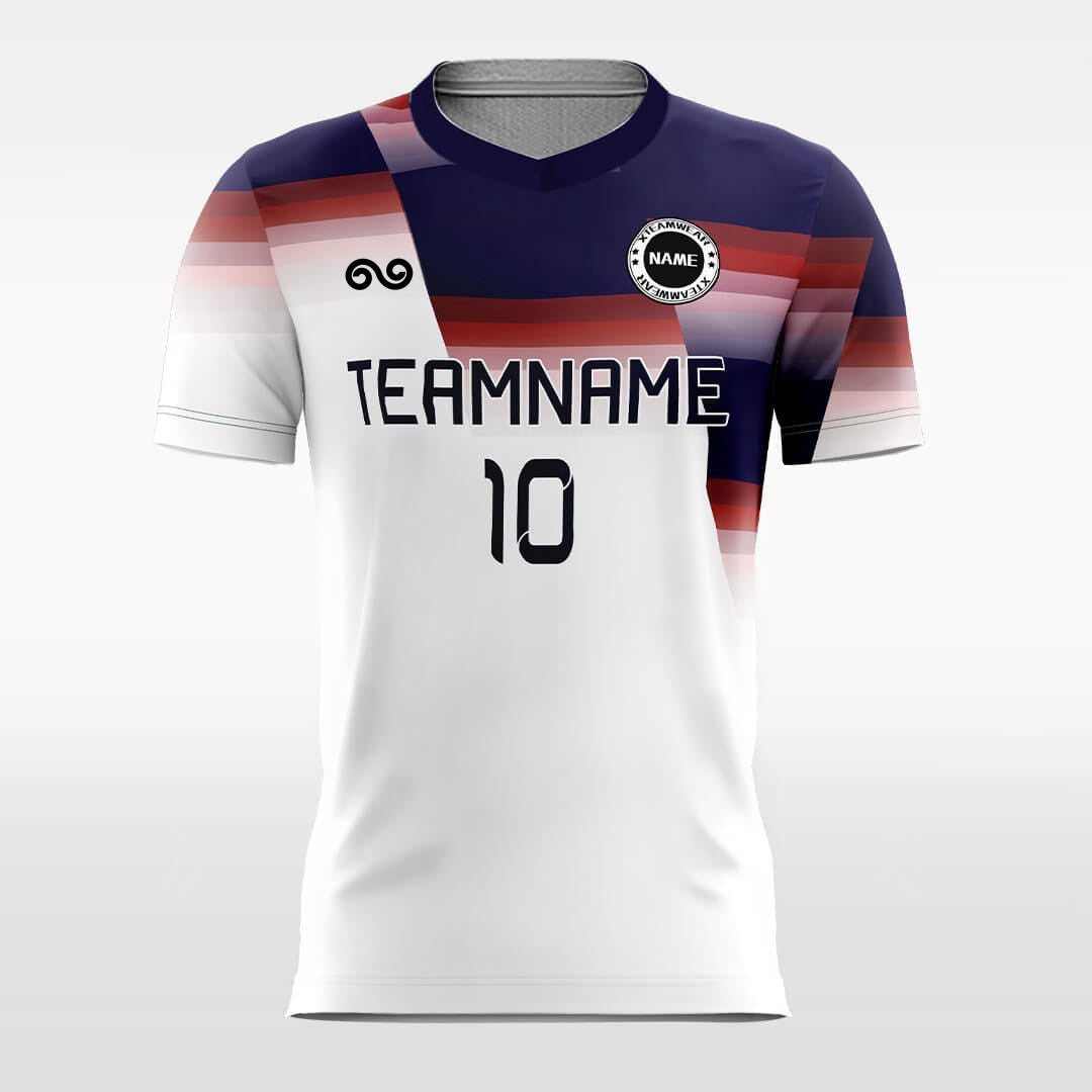 Classic 88 - Custom Soccer Jersey for Men White Sublimated