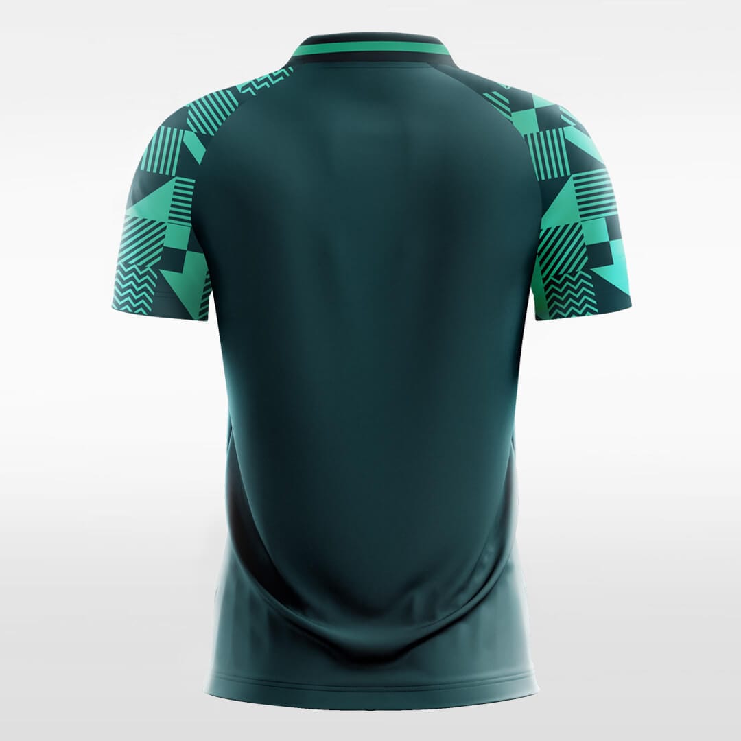 Green Soccer Jersey Plaid