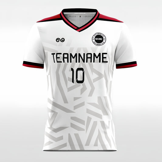 Dream Star - Custom Soccer Jersey for Men White Sublimated