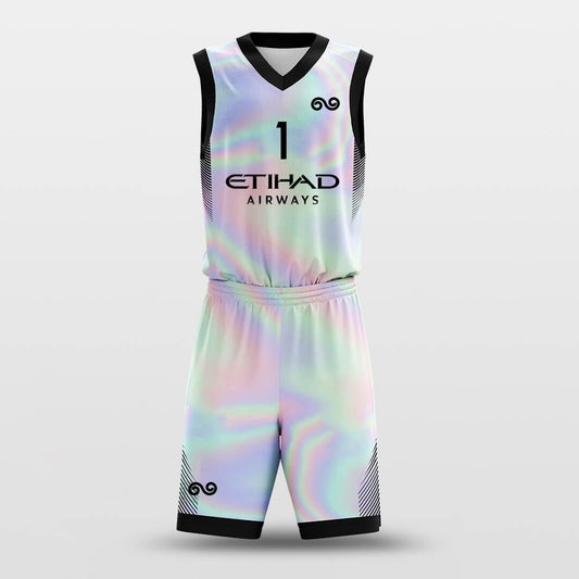 Milky Way -Custom Basketball Jersey with Shorts Subliamted