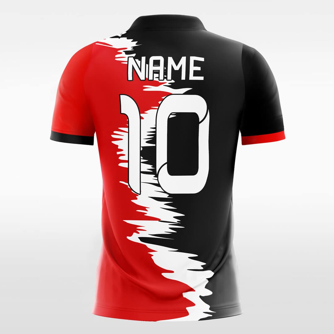red and black jersey
