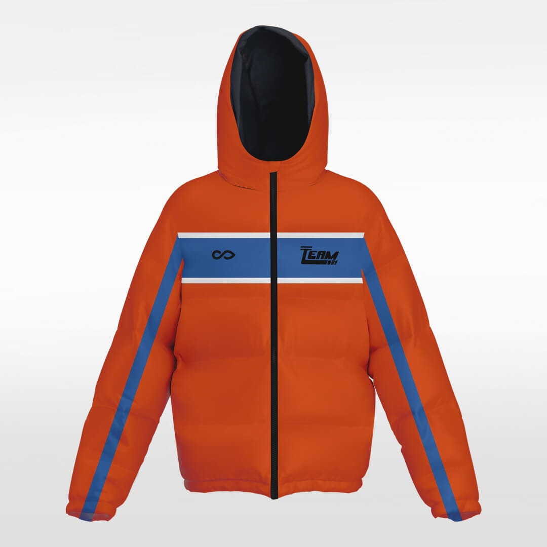 Tangerine Sublimated Winter Jacket