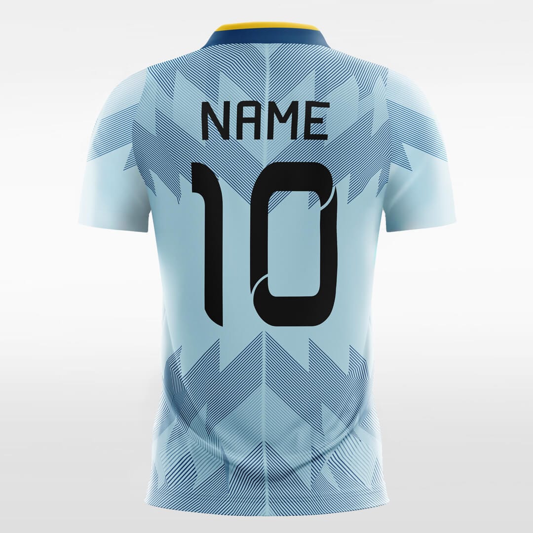 blue soccer jersey for men